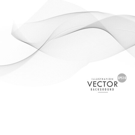 abstract gray wave background designのイラスト素材