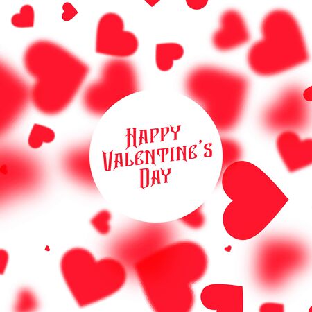 beautiful hearts background for valentines day design illustrationのイラスト素材