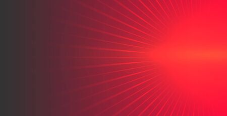 red background with glowing rays coming outのイラスト素材