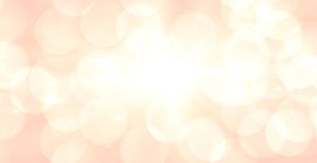 soft bokeh banner with text space designのイラスト素材