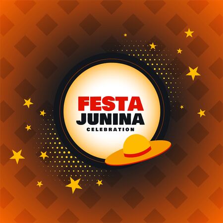festa junina celebration wishes greeting card backgroundのイラスト素材