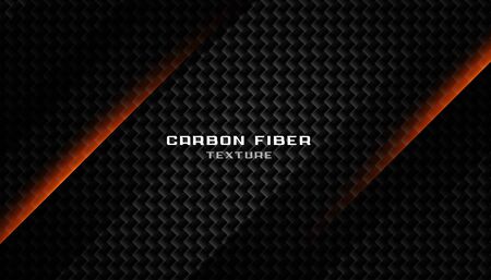 abstract carbon fiber texture dark black backgroundのイラスト素材