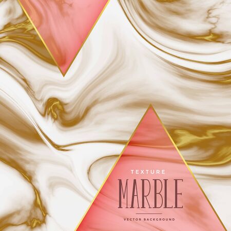 marble texture background with golden shadesのイラスト素材