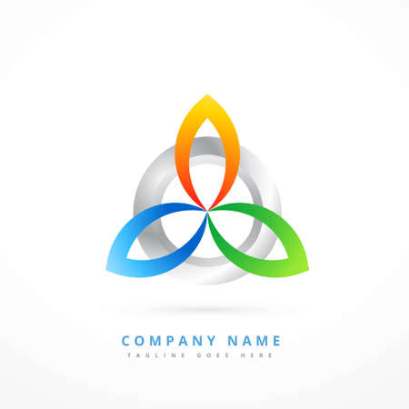 abstract concept   business symbol shape designのイラスト素材