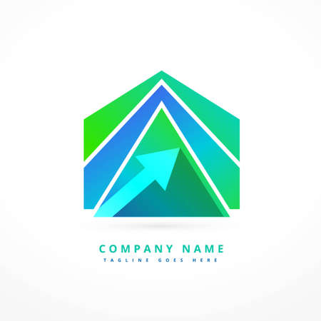 abstract concept   business symbol shape designのイラスト素材