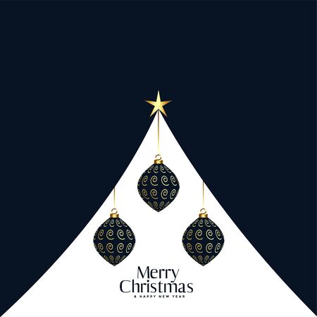 greeting design for merry christmas seasonのイラスト素材