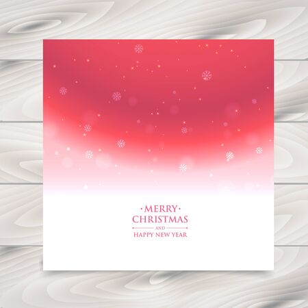 Beautiful Merry christmas greeting card with snowflakesのイラスト素材
