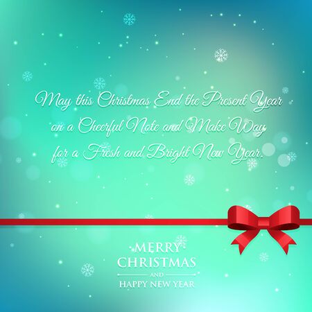 Beautiful Merry christmas greeting card with snowflakesのイラスト素材
