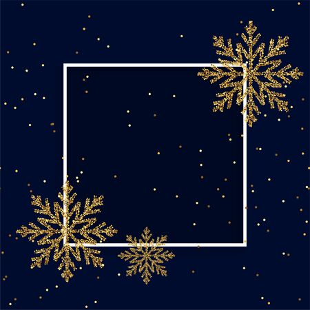 merry christmas festival card with text spaceのイラスト素材