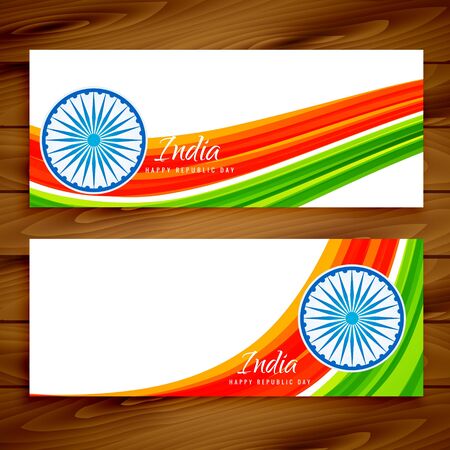 elegant indian happy republic day background designのイラスト素材