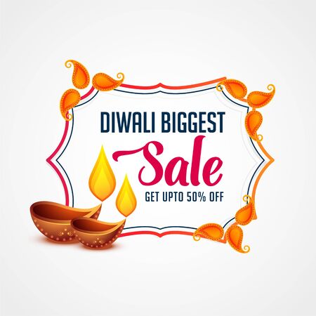 modern happy diwali sale banner template designのイラスト素材