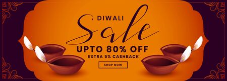 festival sale banner for happy diwali designのイラスト素材