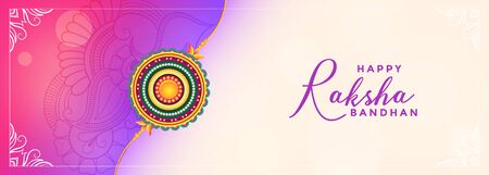 happy raksha bandhan indian festival banner designのイラスト素材
