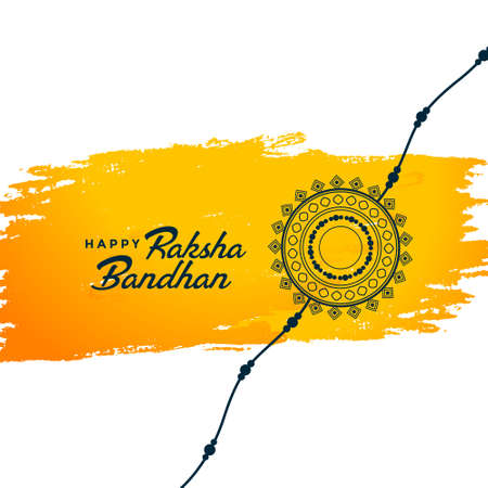 stylish raksha bandhan indian festival background designのイラスト素材