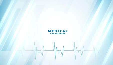 medical and healthcare shiny blue background designのイラスト素材