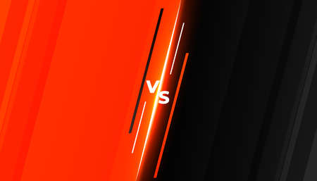 versus vs competition battle background template designのイラスト素材