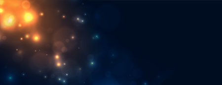 nice light sparkles glowing bokeh background designのイラスト素材