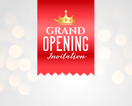 grand opening celebration banner template designのイラスト素材