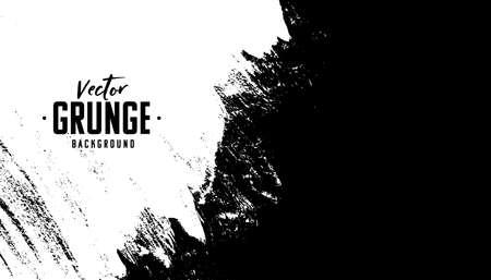 black and white abstract grunge distressed texture backgroundのイラスト素材