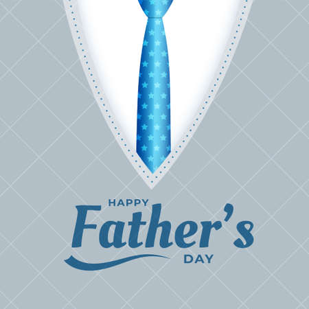 happy fathers day holiday greetingのイラスト素材