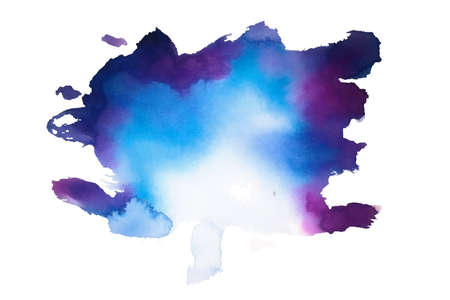 abstract watercolor stain splatter textureのイラスト素材