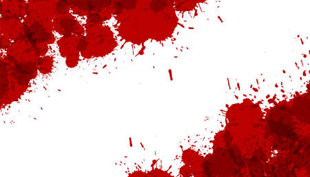 abstract ink splatter or blood stain texture backgroundのイラスト素材