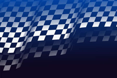 racing flag checkered background in 3d styleのイラスト素材