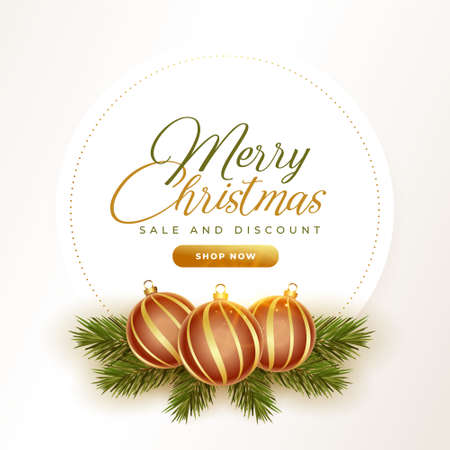merry christmas sale and offers banner designのイラスト素材
