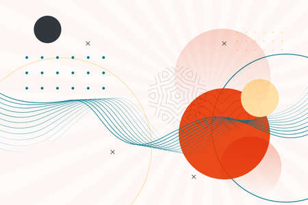 japanese art background in traditional designのイラスト素材