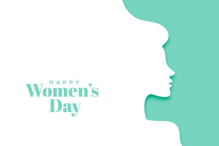 simple womens day wishes backgroundのイラスト素材