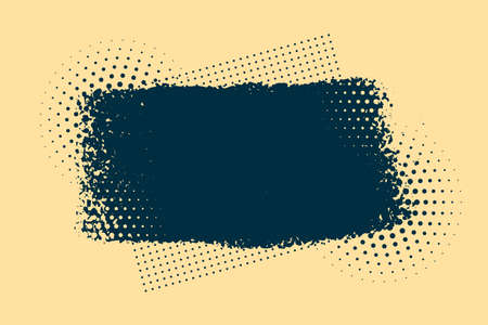 abstract grunge texture with halftone effectのイラスト素材