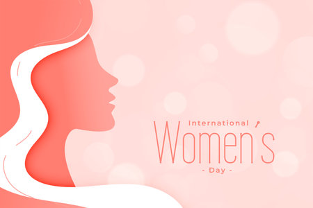 greeting design for womens day backgroundのイラスト素材