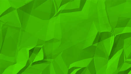 green crumpled paper texture sheet backgroundのイラスト素材