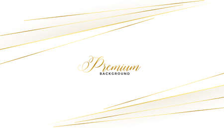 golden lines style luxury white backgroundのイラスト素材