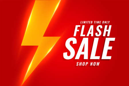 flash sale modern banner design
