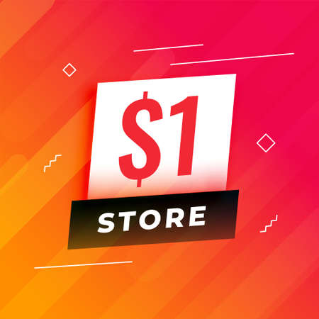 dollar one store online deals background