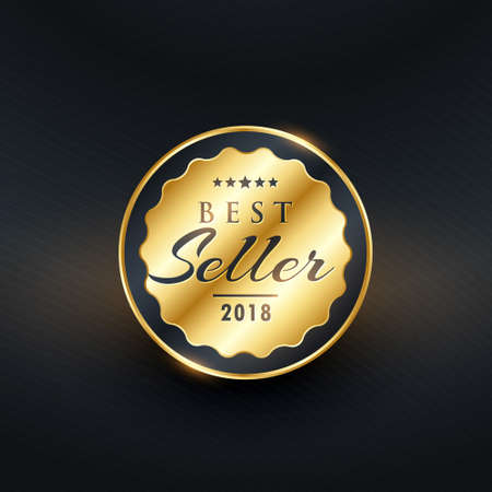 best seller premium label badge vector designのイラスト素材