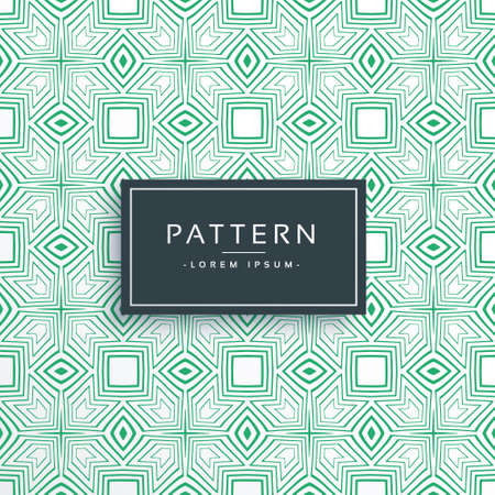 Illustration pour modern geometric pattern vector green background - image libre de droit