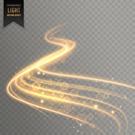 transparent light effect trail backgroundのイラスト素材
