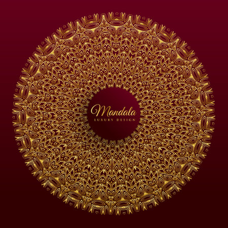 luxury mandala vector banner designのイラスト素材