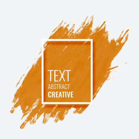 brown paint stroke effect backgroundのイラスト素材