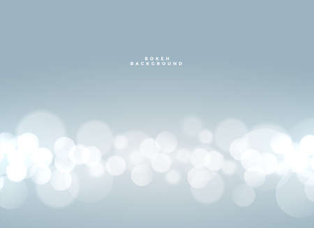 soft blue bokeh de-focused light effect backgroundのイラスト素材