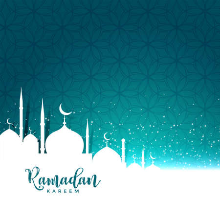 ramadan kareem festival greeting with text spaceのイラスト素材