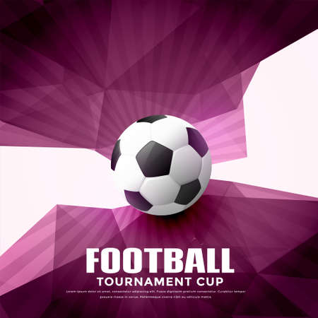 football abstract background  with geometric shapesのイラスト素材