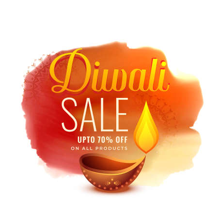 creative diwali festival sale banner designのイラスト素材