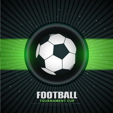 abstract football soccer tournament sports backgroundのイラスト素材