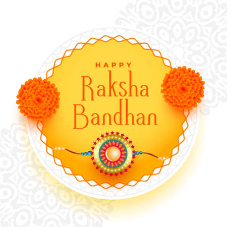 beautiful indian festival raksha bandhan celebration backgroundのイラスト素材