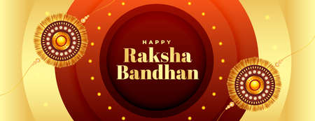 premium indian festival raksha bandhan wishes card templateのイラスト素材