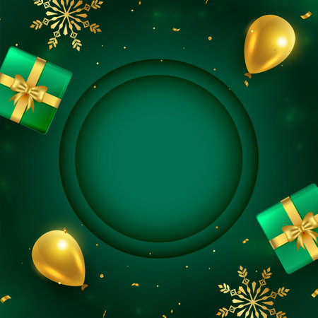 merry christmas event background with image or text spaceのイラスト素材