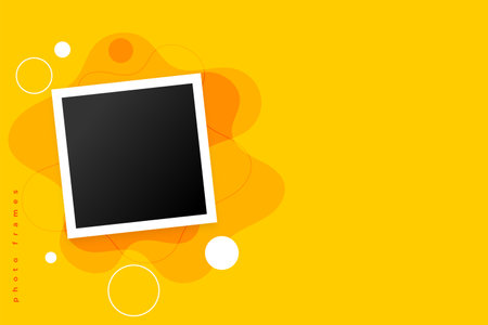 modern photo frame template for your images vectorのイラスト素材